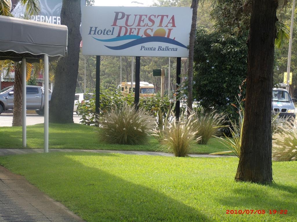 Hotel Puesta Del Sol Punta Ballena Buitenkant foto
